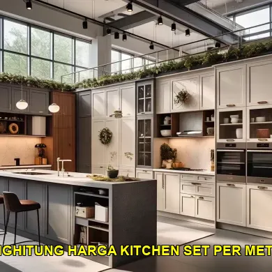 Cara Menghitung Harga Kitchen Set Per Meter di Malioboro yang Jarang Dibahas